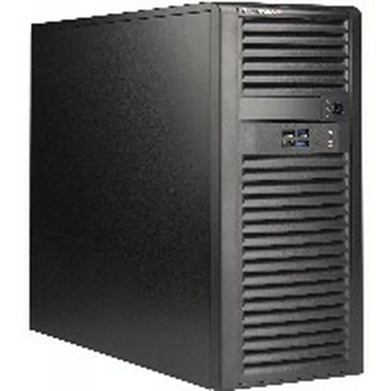 ATX pusiau bokšto tipo korpusas Supermicro CSE-732D4-668B Juoda