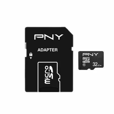 Карта памяти микро-SD с адаптером PNY Performance Plus Performance Plus C10 32 GB