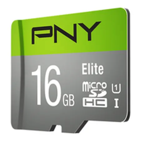 Mikro SD Atmiņas karte ar Adapteri PNY P-SDU16GU185GW-GE Elite C10 16 GB