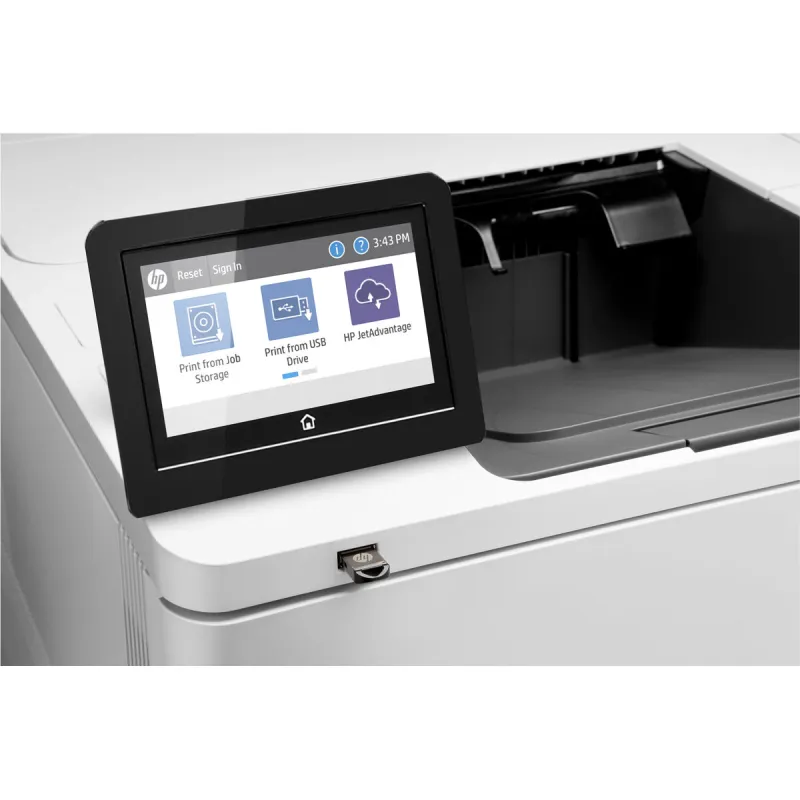 Лазерный принтер HP M612dn Белый