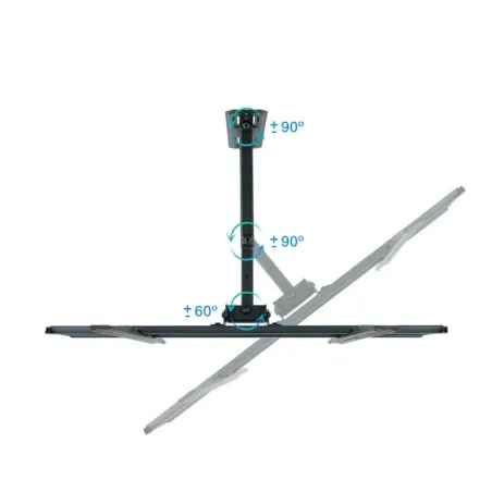 Подставка для ТВ с рукой TooQ LP7863TN-B 35 kg