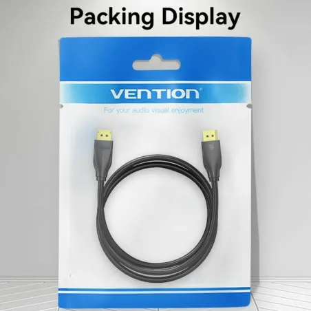 DisplayPort kabelis Vention HCDBG Juoda 1,5 m