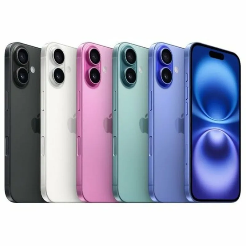 Смартфоны Apple MYEH3QL/A Hexa Core 8 GB RAM 256 GB Синий 6,1"