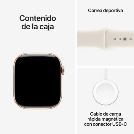 Smartwatch Apple MEV74QL/A Pink 46 mm