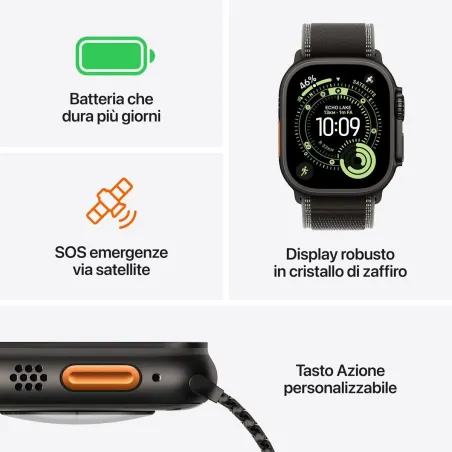 Älykello Apple MEWU4QL/A Titaani 49 mm