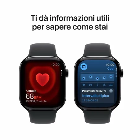 Умные часы Apple MEUX4QL/A Чёрный 46 mm