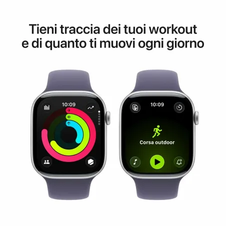 Älykello Apple MEVA4QL/A Hopeinen 46 mm