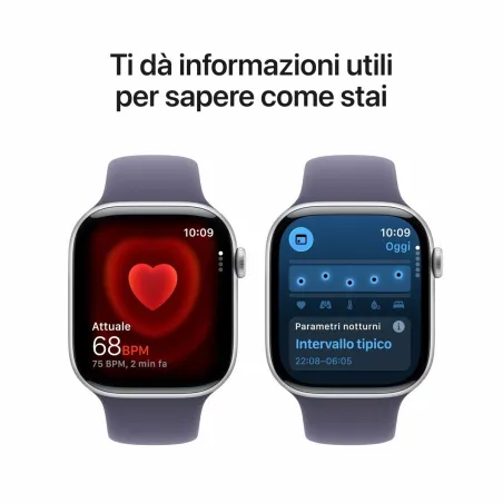 Nutikell Apple MEVA4QL/A Hõbedane 46 mm