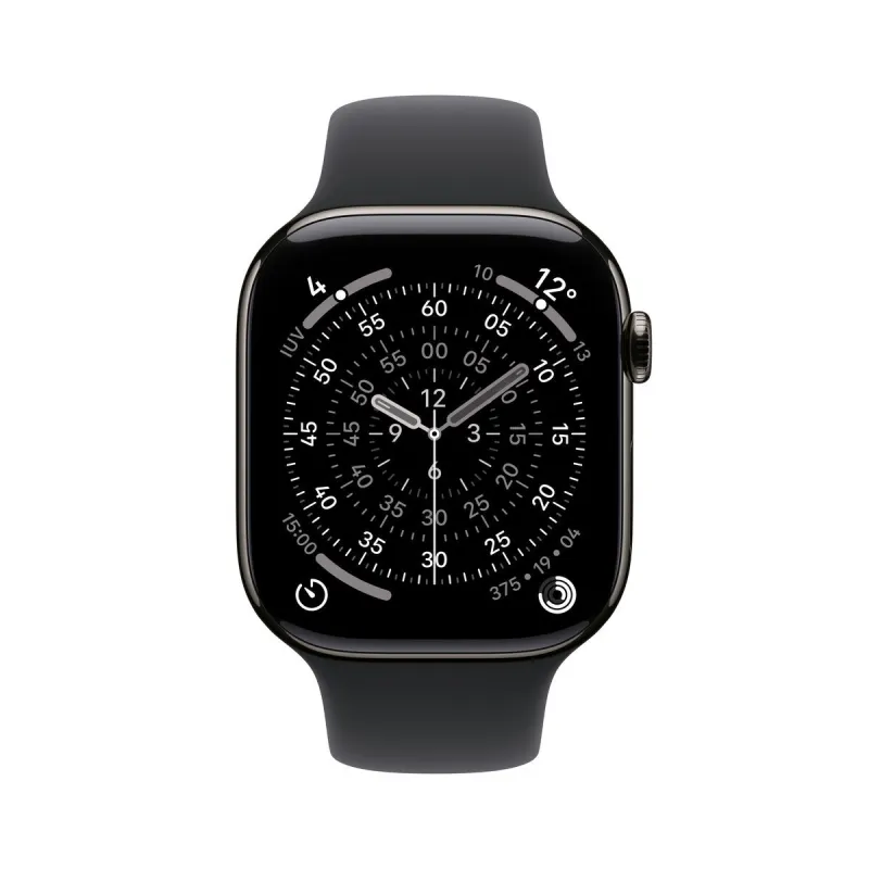 Išmanusis laikrodis Apple MFD24QL/A Juoda Titanas Lenta 46 mm