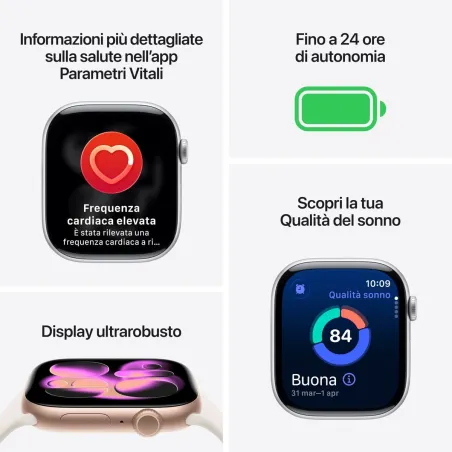Viedpulkstenis Apple MFD24QL/A Melns Titāna Valde / Dēlis 46 mm