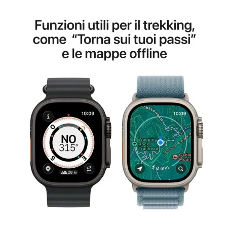 Smartwatch Apple MEWR4QL/A Titanium 49 mm