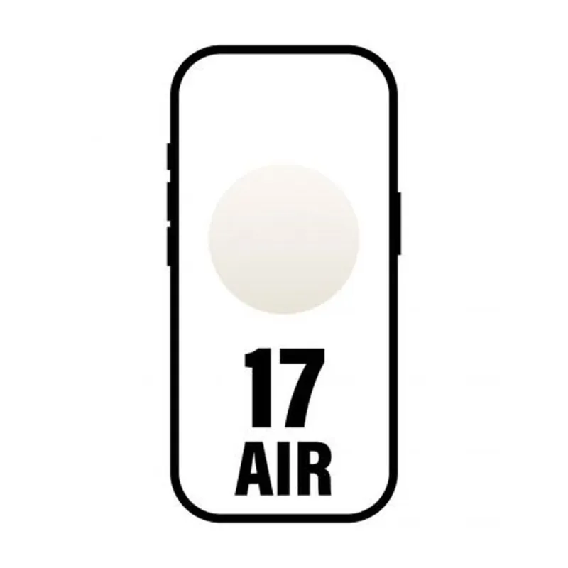 Älypuhelimet Apple iPhone 17 Air Octa Core 12 GB RAM 1 TB Kullattu 6,5"
