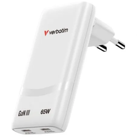 USB Kabelis Verbatim 32355-VERB 65 W Balts