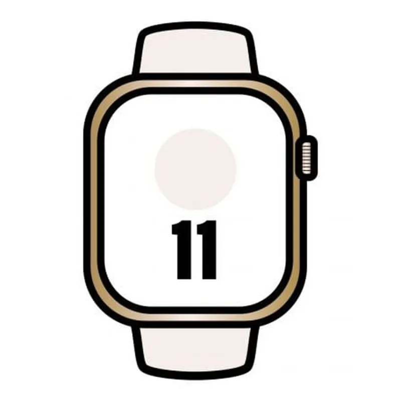 Smartwatch Apple MFD54QL/A Pink Titanium 46 mm