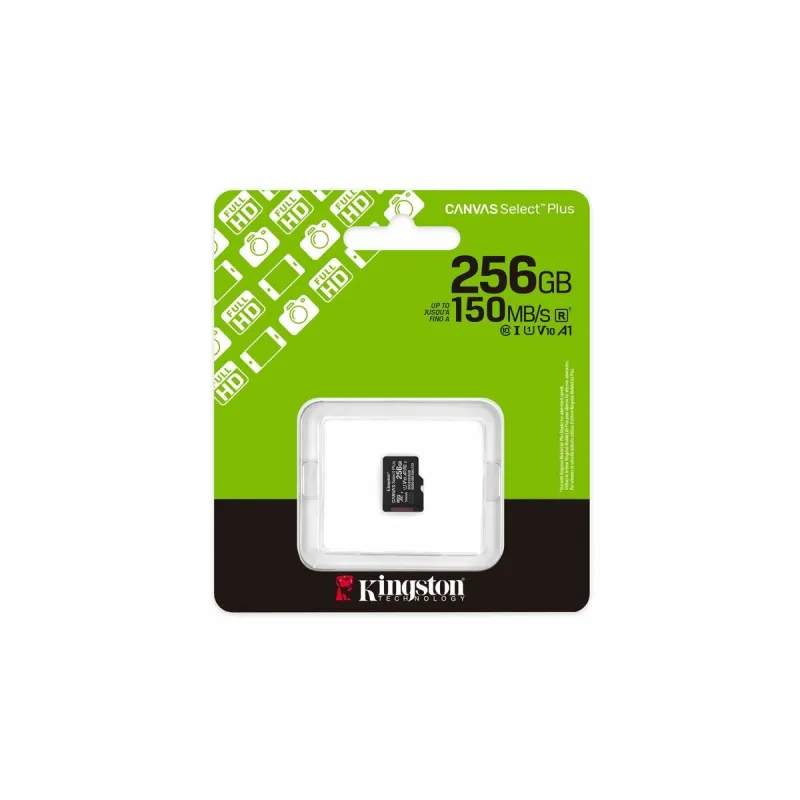 Карта памяти микро-SD с адаптером Kingston SDCS3/256GBSP 256 GB