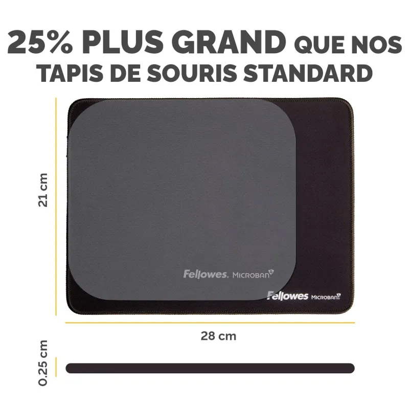 Mouse Mat Fellowes 100138995 Black