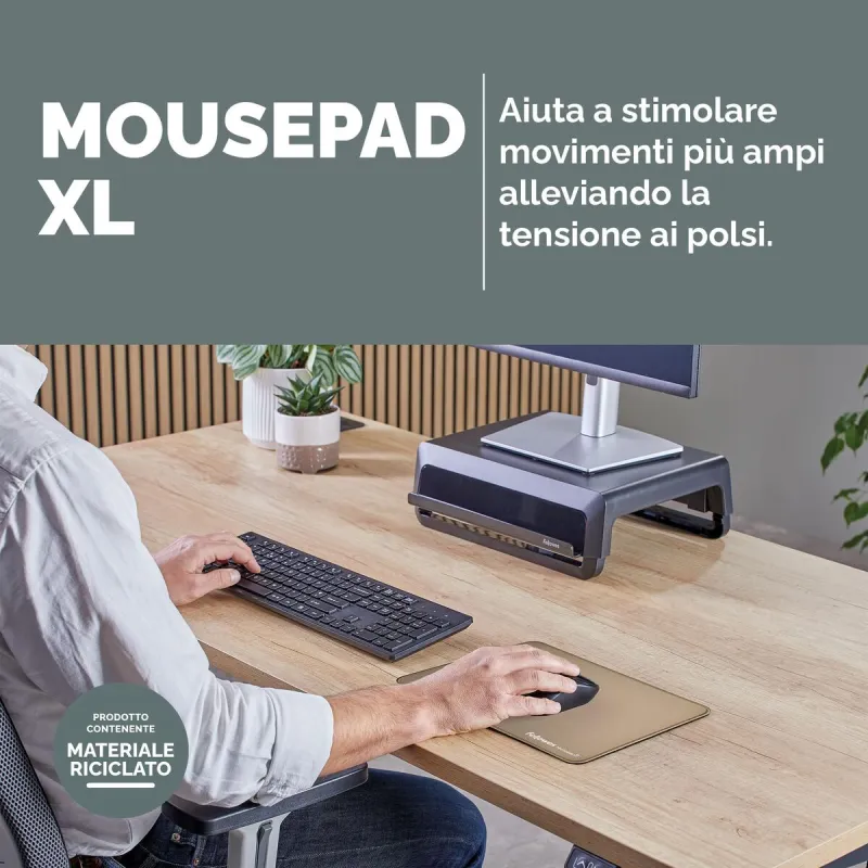 Mouse Mat Fellowes 100139319 Beige