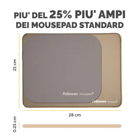 Mouse Mat Fellowes 100139319 Beige