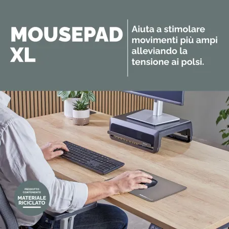 Mouse Mat Fellowes 100139316 Grey