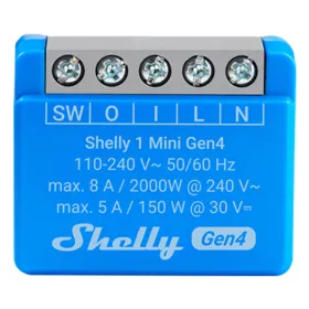 Smart Plug Shelly S4SW-001X8EUU Bluetooth Wi-Fi Bluetooth 5.0