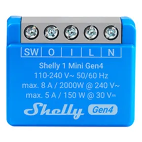 Умная розетка Shelly S4SW-001X8EUU Bluetooth Wi-Fi Bluetooth 5.0