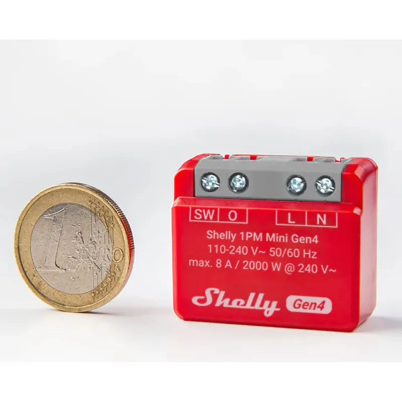 Smart Plug Shelly S4SW-001P8EU Bluetooth Wi-Fi Bluetooth 5.0