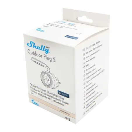 Smart Plug Shelly S3PL-20112EU Wi-Fi