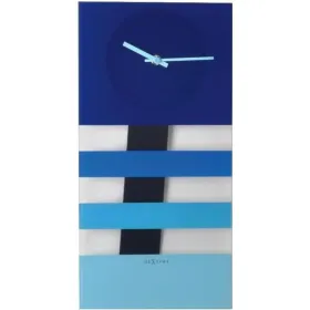 Настенное часы Nextime Синий 38 x 19 cm