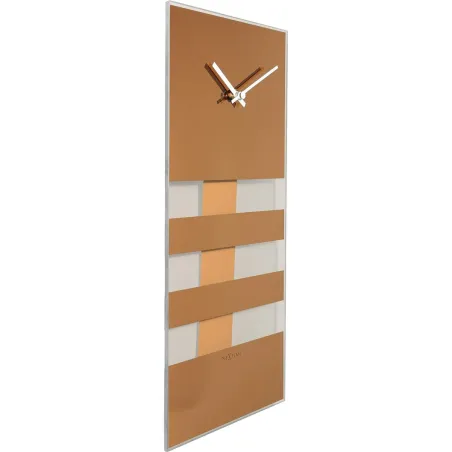 Настенное часы Nextime Позолоченный 38 x 19 cm