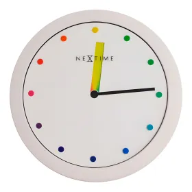 Настенное часы Nextime Белый 28 cm