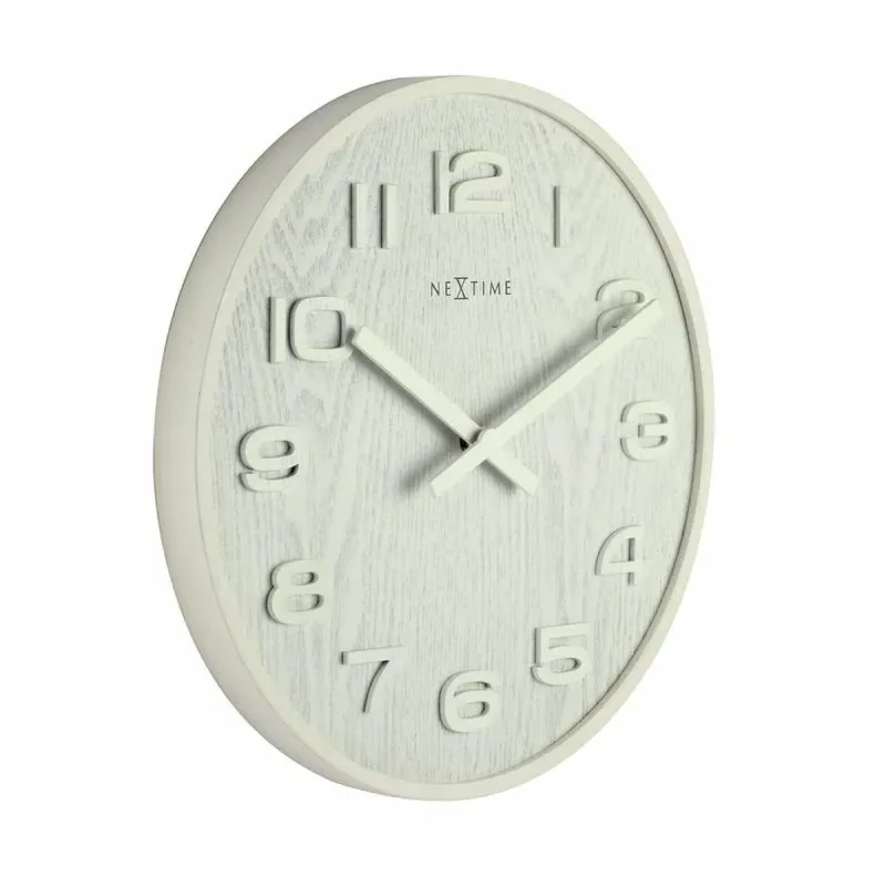 Настенное часы Nextime Белый 35 cm