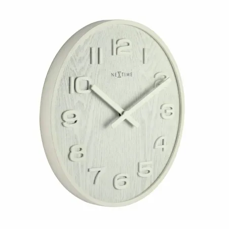 Wall Clock Nextime White 35 cm