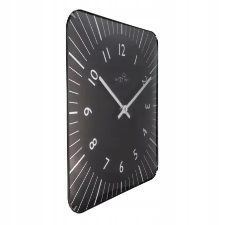 Настенное часы Nextime Чёрный 35 x 35 cm