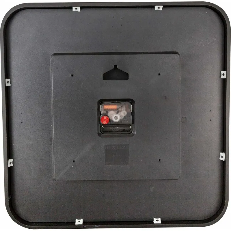 Настенное часы Nextime Чёрный Позолоченный 40 x 40 cm