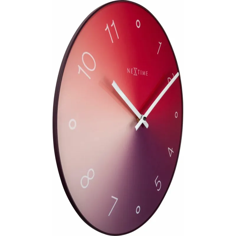 Настенное часы Nextime Красный 40 cm