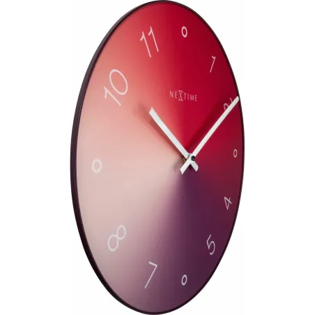 Seinäkello Nextime Punainen 40 cm