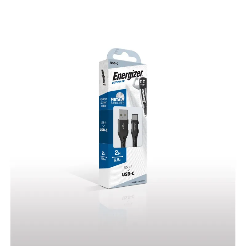 USB-C Kabelis Energizer C520CKBK 2 m