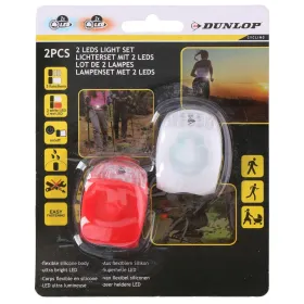 Velosipēdu Lukturu Komplekts Dunlop 2 Daudzums