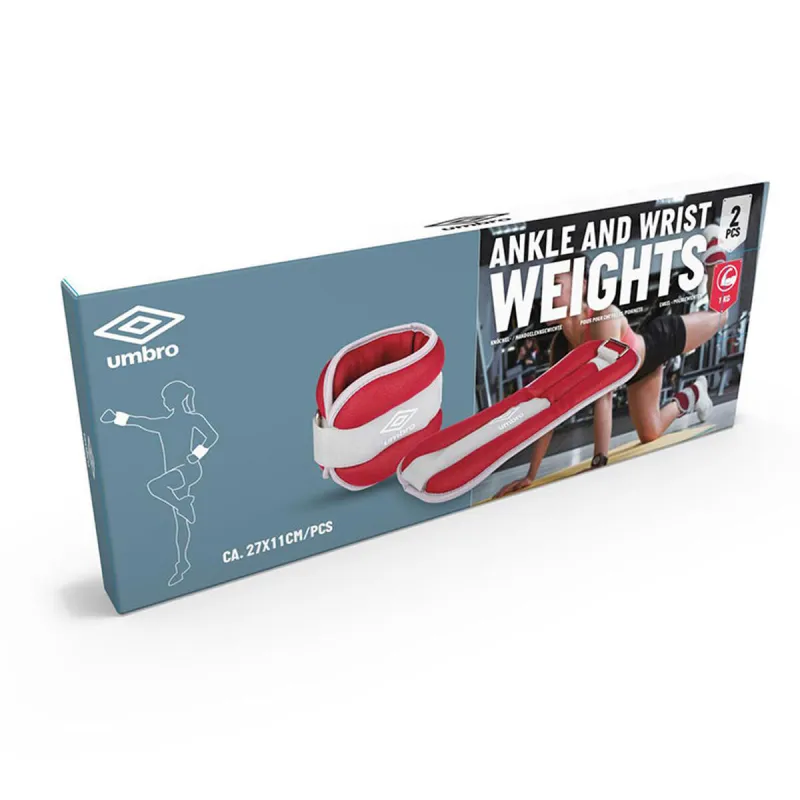 Potīšu svari Umbro 1 kg Sarkans 2 gb.