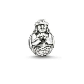 Naisten helmet Thomas Sabo Hopeinen 1 cm