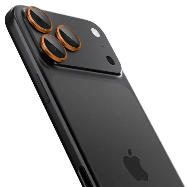 Spigen Optik Pro GLAS.TR EZ Fit Camera Protector 2-Pack - Glass Lens Protector for iPhone 16 Pro / 16 Pro Max / 17 Pro / 17 Pro 