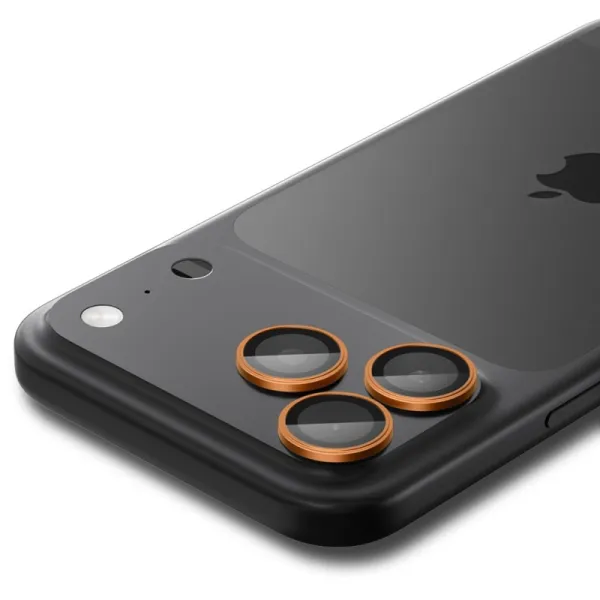 Spigen Optik Pro GLAS.TR EZ Fit Camera Protector 2-Pack - Glass Lens Protector for iPhone 16 Pro / 16 Pro Max / 17 Pro / 17 Pro 