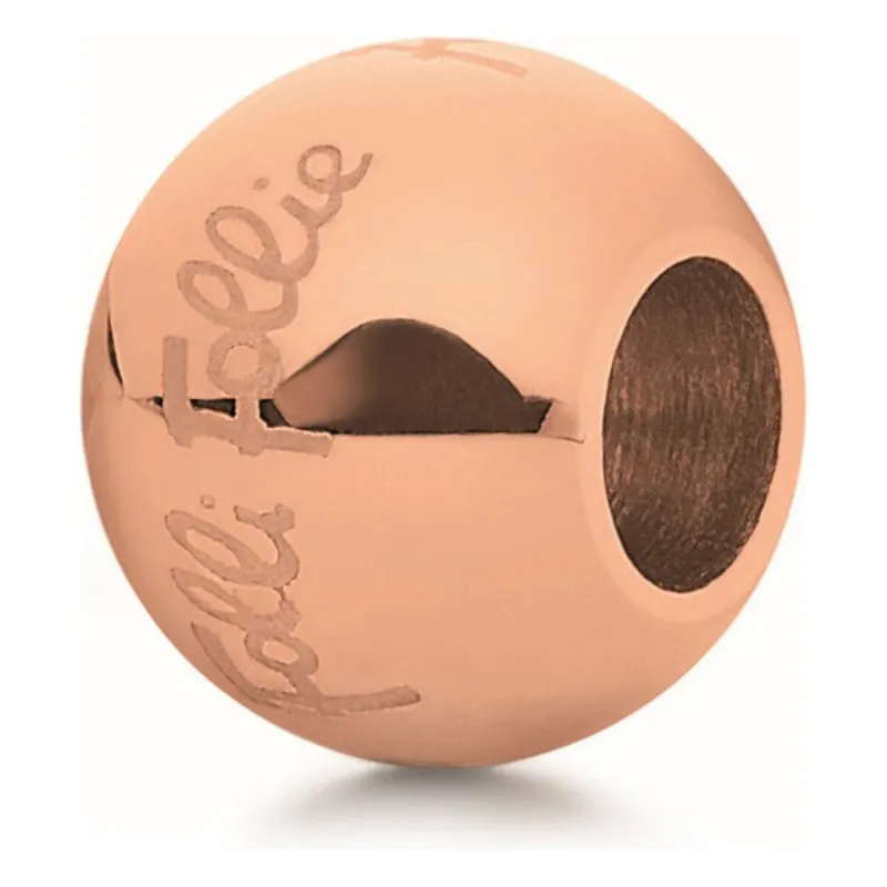 Ladies' Beads Folli Follie Golden 2 cm