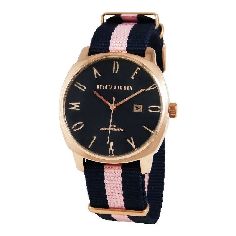 Unisex Watch Devota & Lomba Pink (Ø 42 mm)