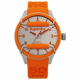 Unisex Kell Superdry Hõbedane (Ø 44 mm)