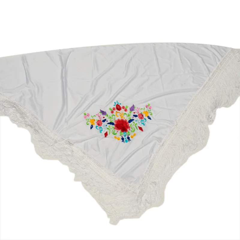 Šalle Balts 140 cm