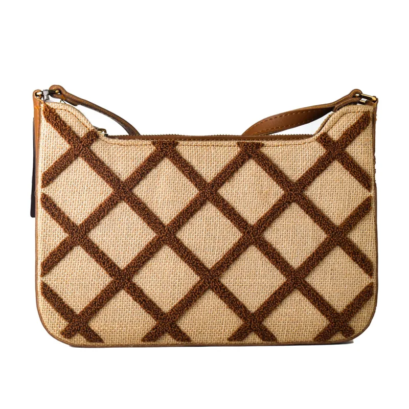 Moteriška Rankinė Laura Ashley SALWAY-QUILTED-TAN Ruda 28 x 17 x 7 cm