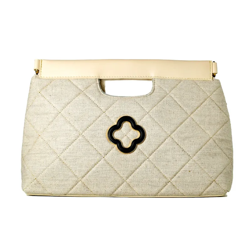 Naisten Käsilaukku Laura Ashley VALETTA-CREAM Harmaa 30 x 20 x 9 cm