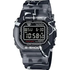 Miesten rannekellot Casio Hopeinen (Ø 42,8 mm)