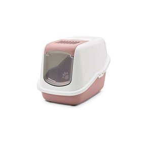 Cat Litter Box Savic Nestor White Plastic